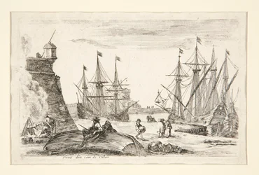 Ingång till ett hörn av Calais