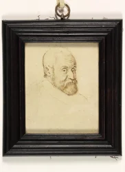 En gentleman som heter Henri Prince De Lorraine (penna och bläck på papper)