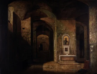 Kryptan i basilikan San Martino ai Monti i Rom