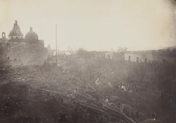 Arkitektstudie i Mexiko, 1864-69.