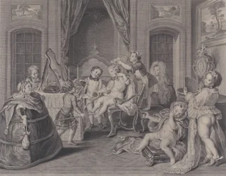 Barnspel Barnspel, 1731.