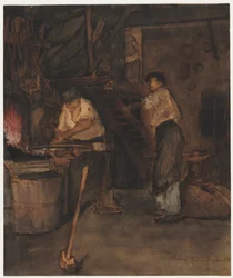 Studie för The Blacksmith