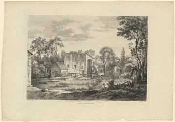 Naturstudie efter François Boucher (nr 1)