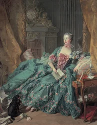 Porträtt av Madame de Pompadour