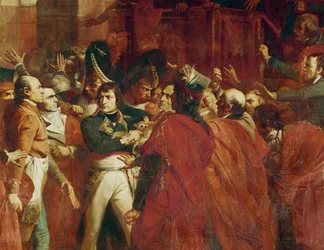General Bonaparte vid Conseil des Cinq-cents i St...
