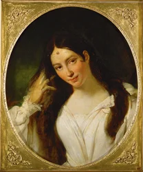 Sångerskan Maria de la Felicidad Garcia, kallad Malibran, som Desdemona ... - Sångerskan Maria de la Felicidad Garcia, kallad Malibran, som Desdemona ...