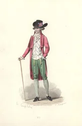 Dandy, Marie Antoinettes era.