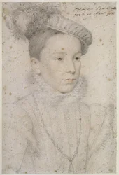 Porträtt av Henri som pojke, den blivande kung Henrik III