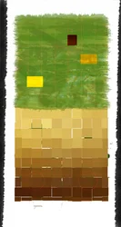 Genesis Day 3: Vegetation, 2014, (digital målning)