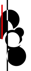 Treble Clef, 2016, (screentryck)