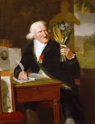 Porträtt av Antoine-Augustin Parmentier 1737-1813