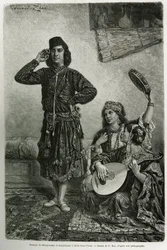 Mesopotamiens dansare och musiker, i Saint Jean d