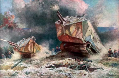 French Tank Assault, juli 1918, 1926
