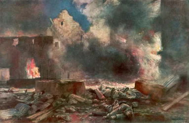 Lessard-gården, mellan Marizy och Neuilly Saint Front, Frankrike, 18 juli 1918, 1926.