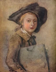 Porträtt av konstnären som en ung man, 1916