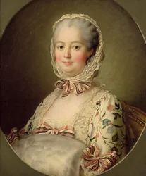 Porträtt av Marquise de Pompadour (1721-64) 1763