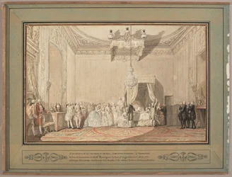 Interiören i Marie-Thérèse de Savoie, comtesse d