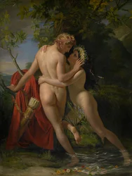 Nymfen Salmacis och hermafroditen