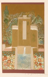 The Song of Salomon, lack av Jean Dunand (1877-1942)