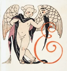 Cupid, pub. 1922 (stenciltryck)