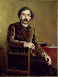 Porträtt av Stephane Mallarme