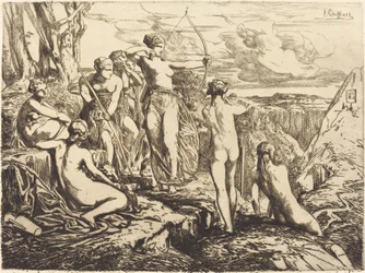 Diana och hennes nymfer