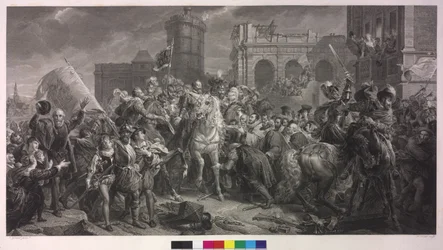 Henrik IV av Frankrike i Paris den 22. mars 1594