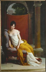 Mme Recamier (målning på duk)