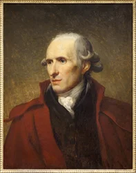 Porträtt av Antonio Canova (1757-1822) (olja på duk)