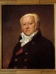 Porträtt av Baron Jean Nicolas Corvisart-Desmaretz (Corvisart Desmaretz