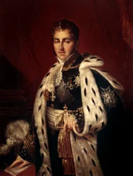 Porträtt av Jules de Polignac