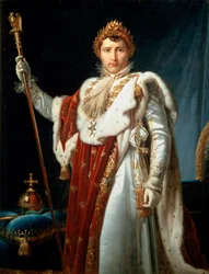 Porträtt av kejsar Napoleon I Bonaparte, omkring 1804