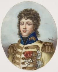 Porträtt av Joachim Murat