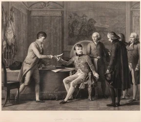 Undertecknandet av konkordatet mellan Frankrike och Heliga stolen den 15 juli 1801