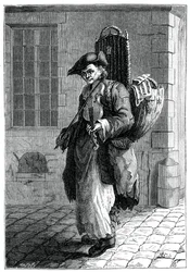 Resande musiker, 1885.