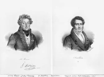 Henri Montan Berton (1767-1844) och Francois Adrien Boieldieu (1775-1834)