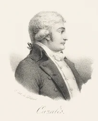 Jacques Antoine Marie de Cazales 1758-1805, ca 1820.