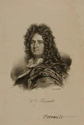 Porträtt av Charles Perrault (1628-1703)