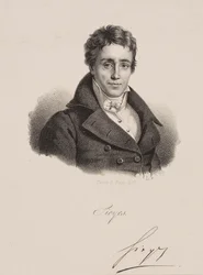 Porträtt av Emmanuel Joseph Sieyès