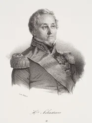 Porträtt av Horace Sébastiani