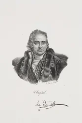 Porträtt av Jean Antoine Chaptal