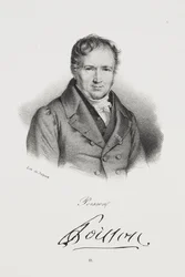 Porträtt av Siméon Denis Poisson
