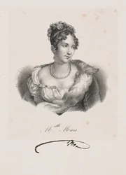 Porträtt av fröken Mars (pseudonym för Anne Françoise Hyppolyte Boutet Salvetat)