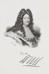 Porträtt av kung Ludvig XIV