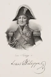 Porträtt av kung Ludvig Filip