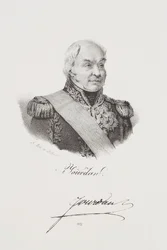 Porträtt av marskalk Jean-Baptiste Jourdan