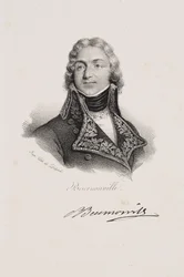 Porträtt av markis Pierre de Ruel de Beurnonville