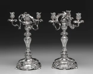Kandelaber, 1757-1758