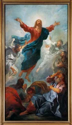 Uppstigningen. Målning av Jean Francois De Troy