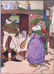Pray Mistress Mouse vill du ge oss en sång, illustration från 